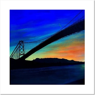 Lion's Gate Bridge Posters and Art